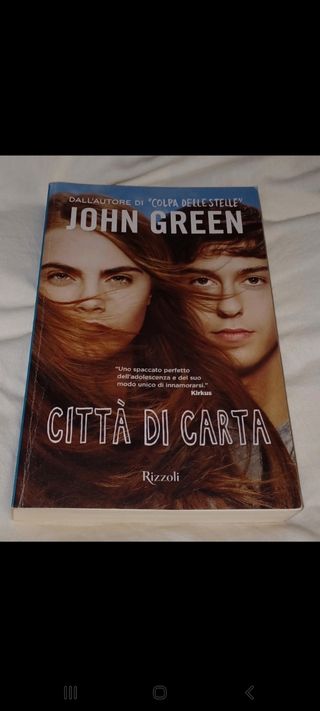 Libro "Città di carta" di John Green