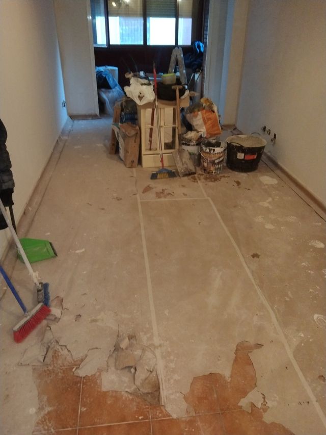 albañil hace todo tipo de obras
