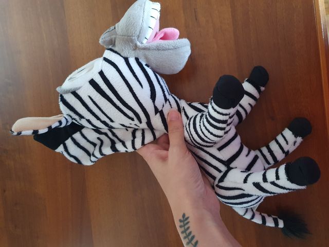 peluche zebra