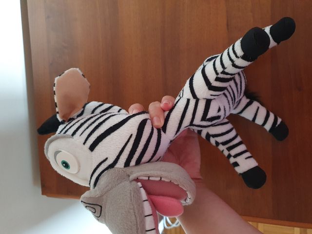 peluche zebra