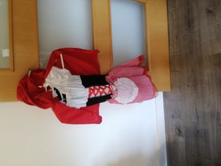 disfraz de niña caperusita roja