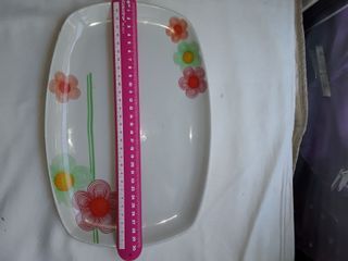 6 tazas fuente bandeja loza cerámica De Regalo