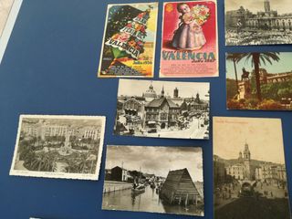 12 Postales antiguas Comunidad Valenciana