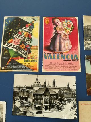 12 Postales antiguas Comunidad Valenciana