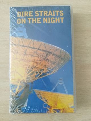 VHS Dire Straits on the night Precintado