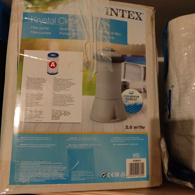 Piscina hinchable Intex 3.05x76cm y accesorios