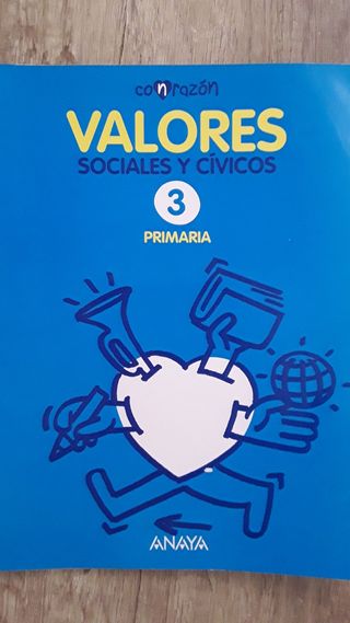 Libro valores 3°primaria Anaya9788467836400.