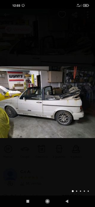 Volkswagen Golf GTI Cabrio 1985