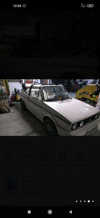 Volkswagen Golf GTI Cabrio 1985