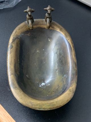 Jabonera Vintage Laton 