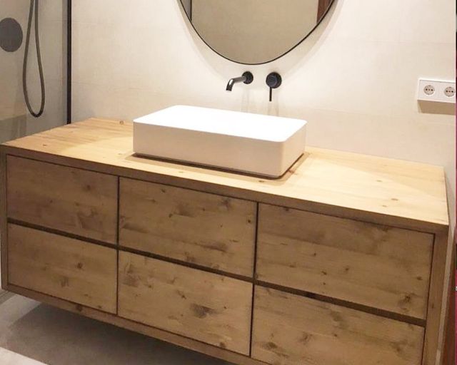 Mueble Nordico Madera Maciza