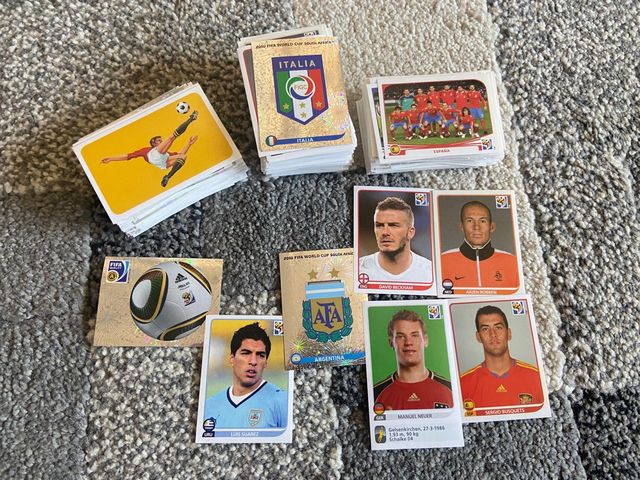 Cromos sueltos Mundial SUDÁFRICA Panini 2010