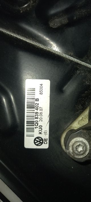 Elevalunas trasero derecho Vw Eos