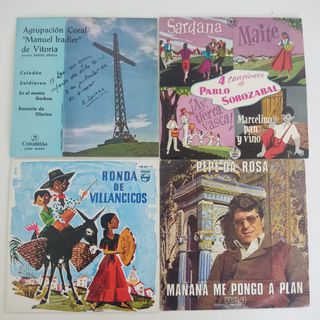 Lote de 26 discos LPs de vinilo antiguos