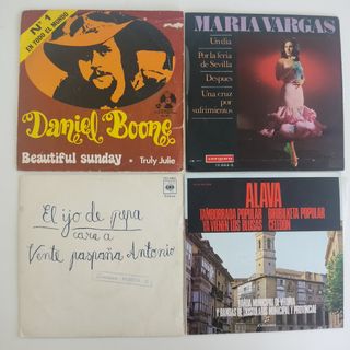 Lote de 26 discos LPs de vinilo antiguos