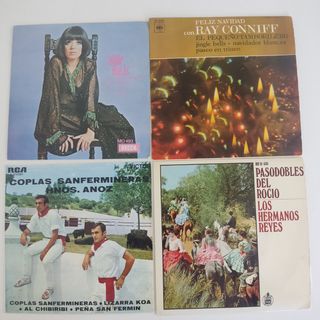 Lote de 26 discos LPs de vinilo antiguos