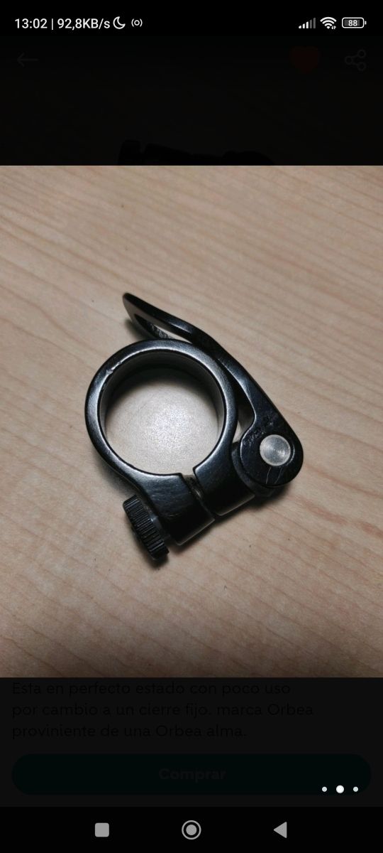 Cierre Rapido Sillin MTB