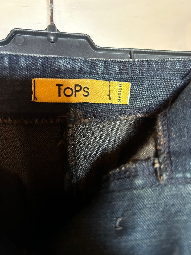 Falda vaquera larga talla 38