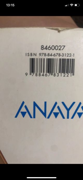 Libro de Literatura universal Anaya