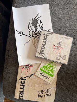 Libro y CD S Metallica