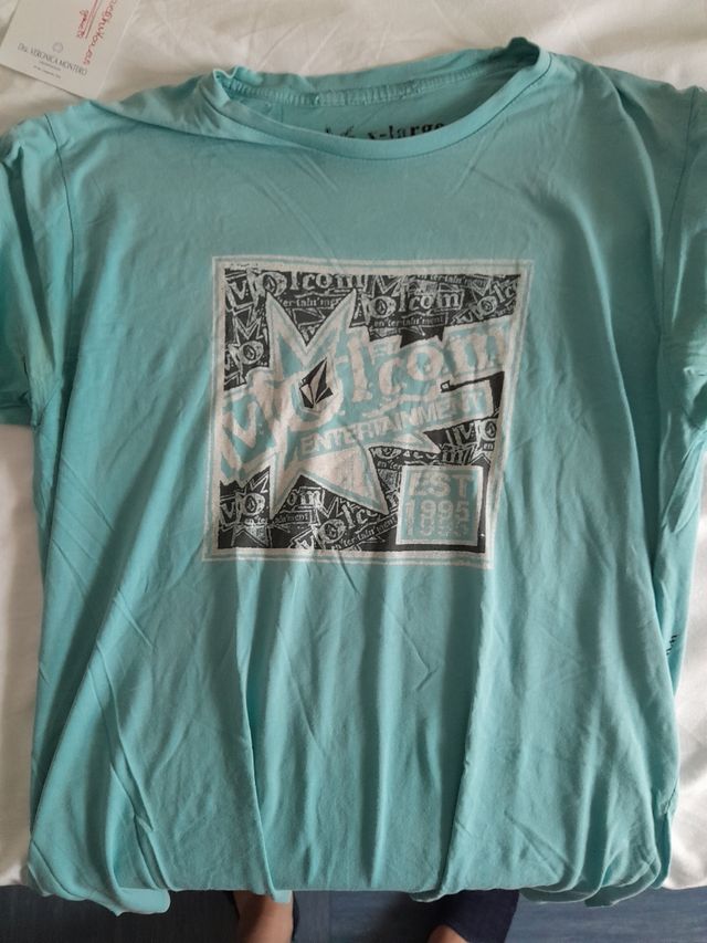 camiseta volcom talla L
