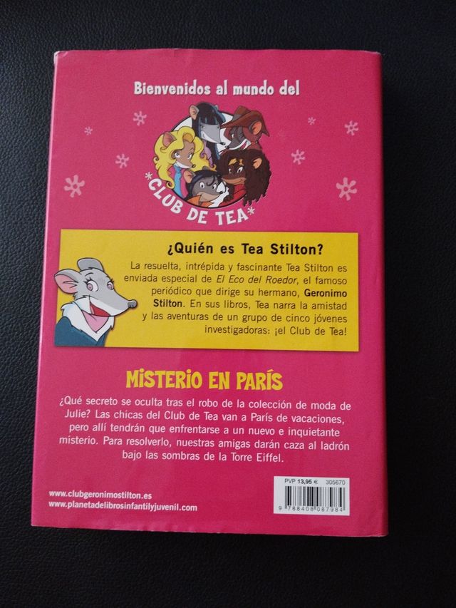 Tea Stilton Misterio en Paris