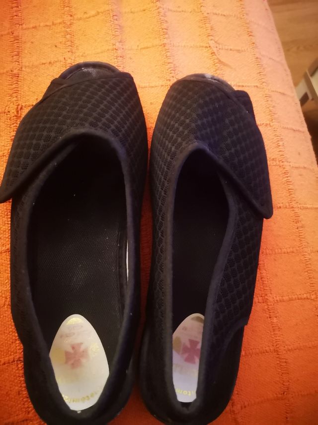 zapatilla de verano, pies delicados