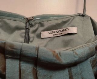Vestido con escote palabra de honor
