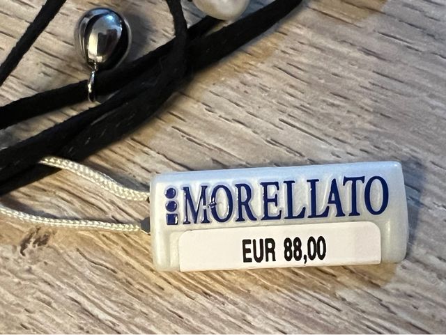 Collana in velluto con perle - Morellato