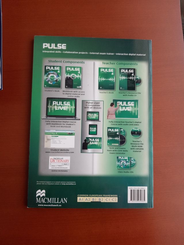libro Pulse Workbook 4 Macmillan