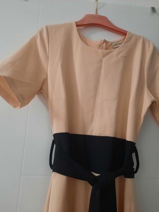 vestido corto largo evento