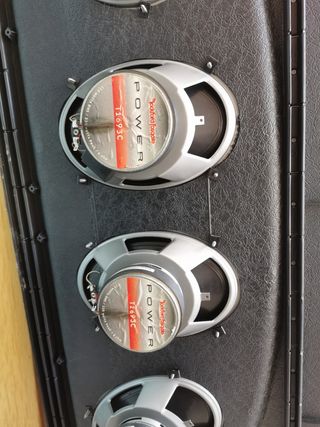 equipo rockford fosgate P4004, 6x9, etc
