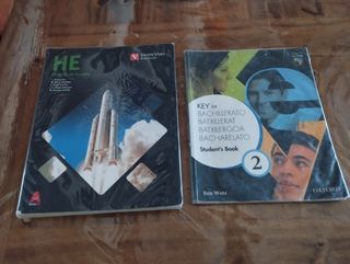 lote libros 2 BAH historia e ingles