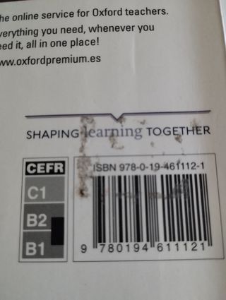 libros 1 Bach inglés Key Oxford