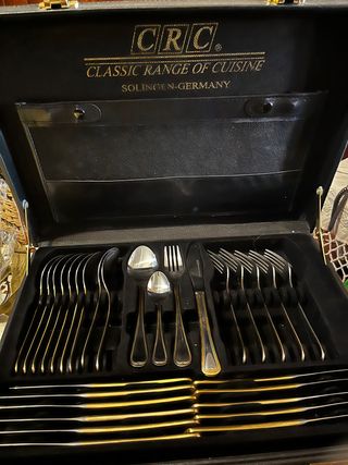 CRC Classic RangeOfCuisine+Set copas borde bronce