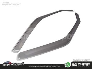 Deflectores De Lluvia Ahumados Para Chevrolet Captiva (2006-2018) - Parabrisas Laterales Para Mejor Ventilación Y Protección