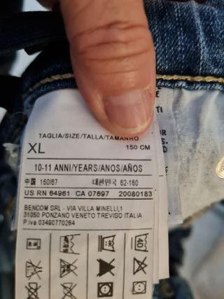Pantalon vaquero niño