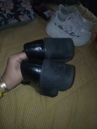 zapatos con plataforma comoda 