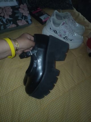 zapatos con plataforma comoda 