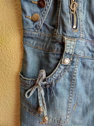 Peto vestido vaquero