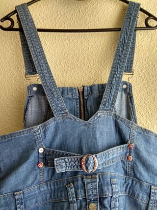 Peto vestido vaquero