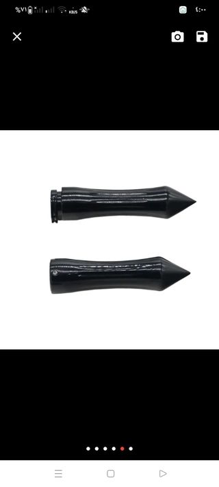 Empuñaduras universales para motocicleta, manillar