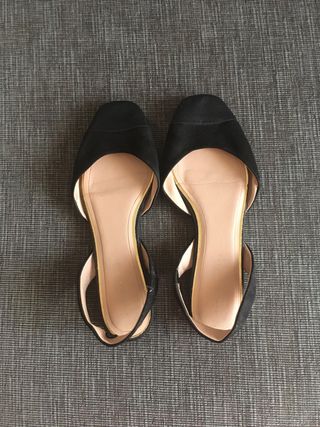 Bailarinas negras. Zara. Talla 36.