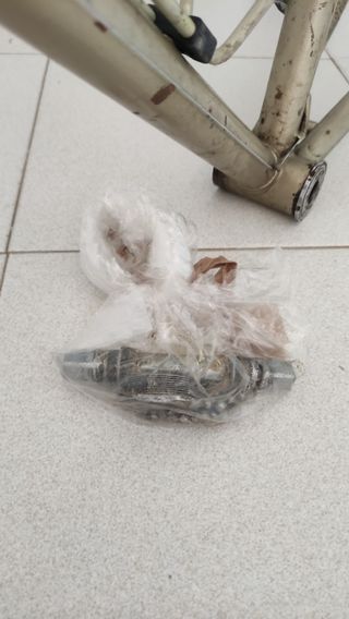 Cuadro Bicicleta Zeus y Accesorios.