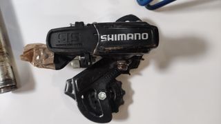 Cuadro Bicicleta Zeus y Accesorios.