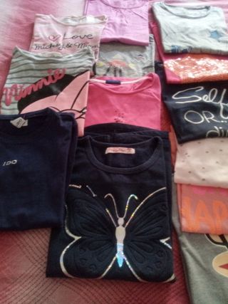 13 magliette cotone manica lunga 
