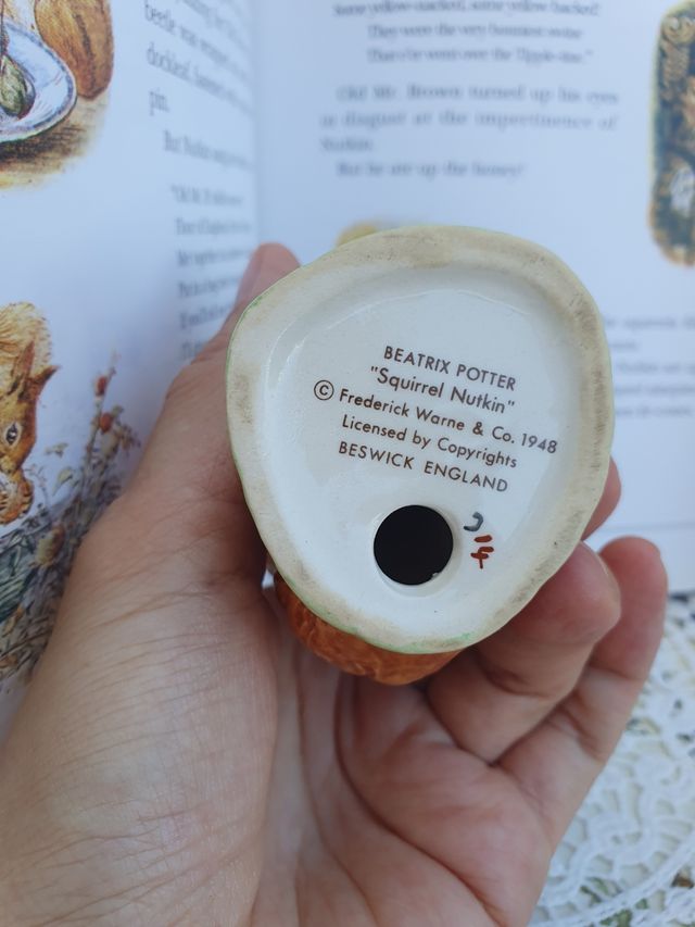 Figurina Beatrix Potter Squirrel Nutkin