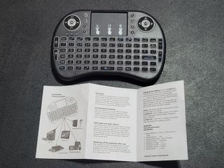 mini teclado RGB recargable nuevo