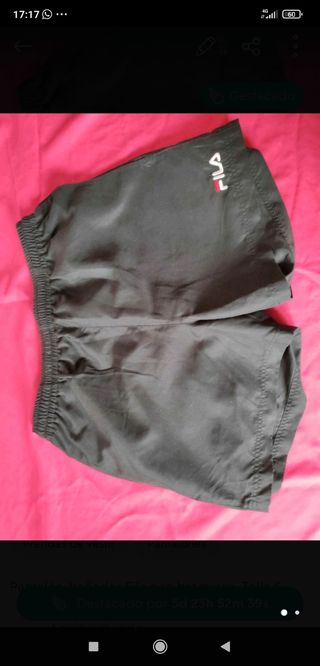 Pantalón-bañador Fila con braguero. Talla S