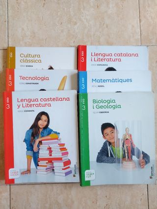 6 LIBROS 3 ESO